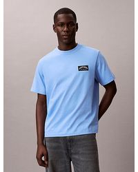 Calvin Klein - Jeans Varsity Badge T-Shirt - Lyst