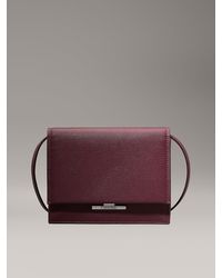 Calvin Klein - Saffiano Crossbody Bag - Lyst