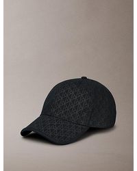 Calvin Klein - Canvas Emblem Logo Baseball Cap - Lyst