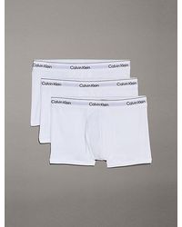 Calvin Klein - 3 Pack Trunks Icon Cotton Stretch - Lyst