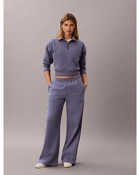 Calvin Klein - Sport French Terry Wide Leg Sweatpants - Lyst