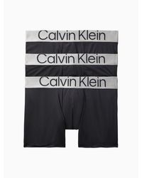 Calvin Klein - Reconsidered Steel Micro 3-pack Boxer Brief - Lyst