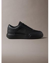 Calvin Klein - Leather Durable Traction Chunky Trainers - Lyst