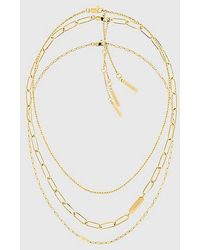 Calvin Klein - Collar de cadena en set regalo - Lyst
