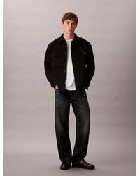 Calvin Klein - Corduroy Relaxed Button-Up Shirt - Lyst