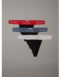 Calvin Klein - 3-Pack Strings - Lyst
