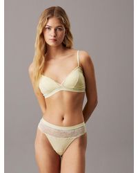 Calvin Klein - High Waisted Thong - Lyst