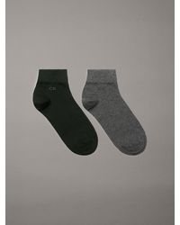 Calvin Klein - 2 Pack Ankle Socks - Lyst
