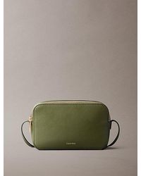 Calvin Klein - Foil Logo Crossbody Camera Bag - Lyst
