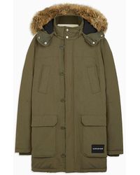calvin klein otto down parka coat