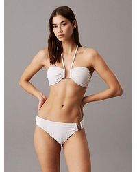 Calvin Klein - Bandeau Bikini-Top - Lyst