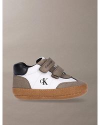 Calvin Klein - Jeans Baby Signature Velcro Trainers - Lyst