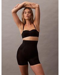 Calvin Klein - High Waisted Shapewear Shorts Secure Sculpt - Lyst