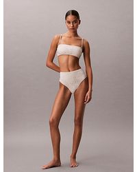 Calvin Klein - High Waisted Bikini Bottoms Essentials - Lyst