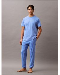 Calvin Klein - Icon Cotton Stretch Sleep Joggers - Lyst