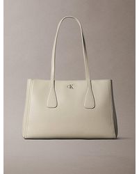 Calvin Klein - Monogram Hardware Tote Bag - Lyst