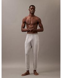 Calvin Klein - Pantalón de chándal de estar por casa - Ultra Soft Modal - Lyst