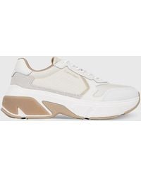 Calvin Klein - Leather Chunky Trainers - Lyst