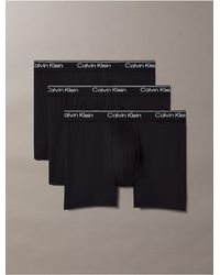 Calvin Klein - 3 Pack Boxer Briefs Microfibre Stretch - Lyst