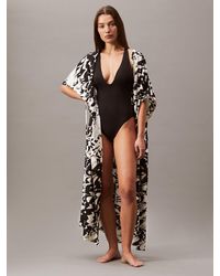 Calvin Klein - Caftano Da Spiaggia - Lyst