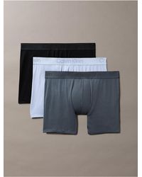 Calvin Klein - 3 Pack Boxer Briefs - Lyst