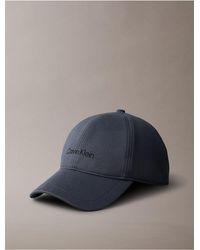 Calvin Klein - Layered Monogram Logo Graphic Baseball Cap - Lyst