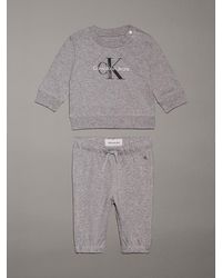 Calvin Klein - Tuta Con Logo Per Neonato - Lyst