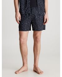 Calvin Klein - Pyjama Shorts - Pure - Lyst