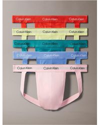 Calvin Klein - 5 Pack Jock Straps - Lyst