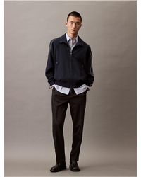 Calvin Klein - Wool Blend Pull-On Pants - Lyst