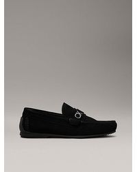 Calvin Klein - Loafers aus Leder - Lyst