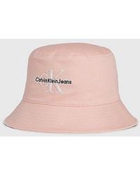 Calvin Klein - Bucket Hat aus Twill - Lyst