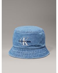 Calvin Klein - Denim Bucket Hat - Lyst