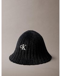 Calvin Klein - Soft Knit Bucket Hat - Lyst