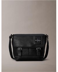 Calvin Klein - Bold Pebble Messenger Bag - Lyst