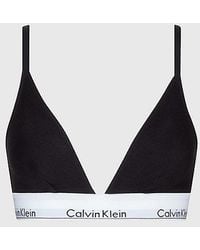 Calvin Klein - Sujetador Modern Cotton Triangle - Lyst
