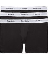 Calvin Klein - Lot de 3 boxers longs grande taille - Modern Cotton - Lyst