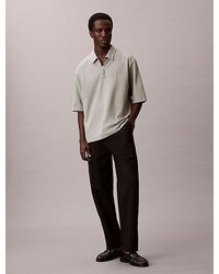 Calvin Klein - Pima Cotton Polo Shirt - Lyst