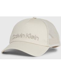 Calvin Klein - Twill Trucker Cap - Lyst