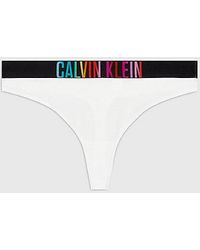 Calvin Klein - Grote Maat String - Intense Power Pride - Lyst