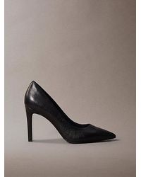 Calvin Klein - Leather Stiletto Pumps - Lyst