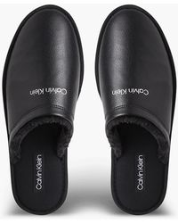 calvin klein slippers mens
