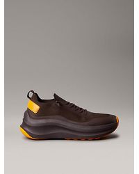 Calvin Klein - Mesh Chunky Runner Sock Trainers - Lyst