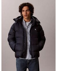 Calvin Klein - Jeans Relaxed Nylon Puffer Jacket - Lyst