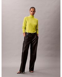 Calvin Klein - Merino Wool Turtleneck Jumper - Lyst