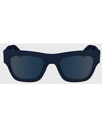 Calvin Klein - Modified Rectangle Sunglasses - Lyst