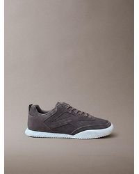 Calvin Klein - Ck Kayla Suede Runner Trainers - Lyst