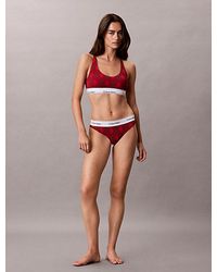 Calvin Klein - Thong Icon Cotton Modal - Lyst