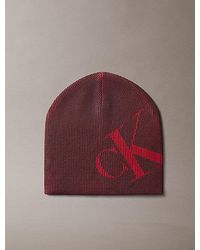 Calvin Klein - Graphic Logo Scullcap Beanie - Lyst