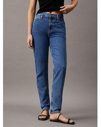 Calvin Klein - Mom jeans - Lyst